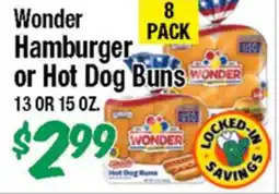 Western Beef Wonder Hamburger or Hot Dog Buns offer