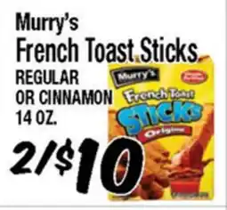 Western Beef Murry's French Toast Sticks offer