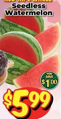 Western Beef Seedless Watermelon offer