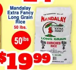Western Beef Mandalay Extra Fancy Long Grain Rice offer