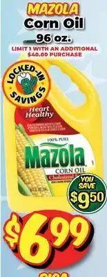Western Beef MAZOLA Corn Oil offer