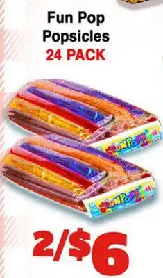 Western Beef Fun Pop Popsicles offer