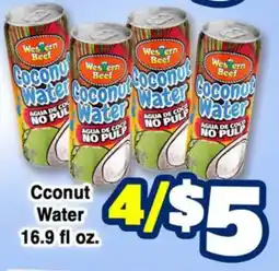 Western Beef Western Beef Coconut Water offer