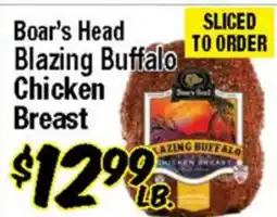 Western Beef Boar's Head Blazing Buffalo Chicken Breast offer