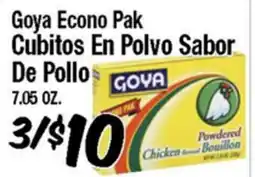 Western Beef Goya Econo Pak Cubitos En Polvo Sabor De Pollo offer
