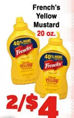 Western Beef French's Yellow Mustard offer