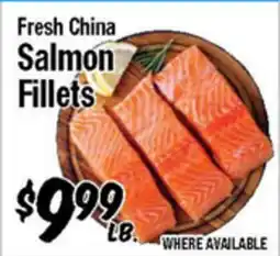 Western Beef Fresh China Salmon Fillets offer
