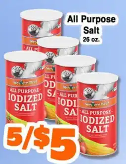 Western Beef All Purpose Salt offer
