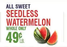 Circus Fruits ALL SWEET SEEDLESS WATERMELON offer