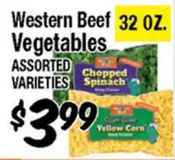 Western Beef Western Beef Vegetables offer