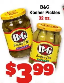 Western Beef B&G Kosher Pickles offer