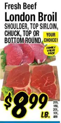 Western Beef Fresh Beef London Broil offer