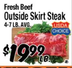 Western Beef Fresh Beef Outside Skirt Steak offer