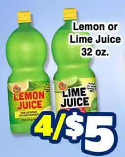 Western Beef Lemon or Lime Juice offer