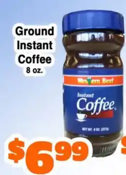 Western Beef Ground Instant Coffee offer