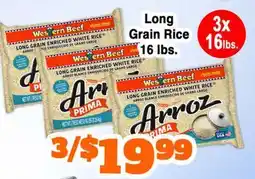 Western Beef Long Grain Rice offer