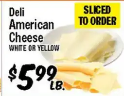 Western Beef Deli American Cheese offer