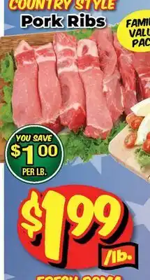 Western Beef COUNTRY STYLE Pork Ribs offer