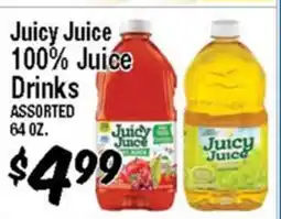 Western Beef Juicy Juice 100% Juice Drinks offer