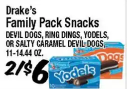 Western Beef Drake's Family Pack Snacks offer