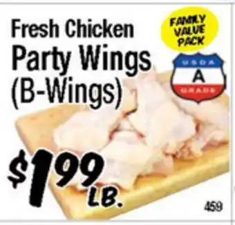 Western Beef Fresh Chicken Party Wings (B-Wings) offer