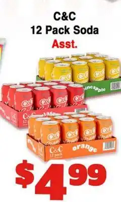 Western Beef C&C 12 Pack Soda offer
