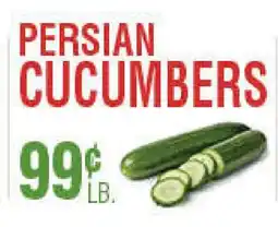 Circus Fruits PERSIAN CUCUMBERS offer