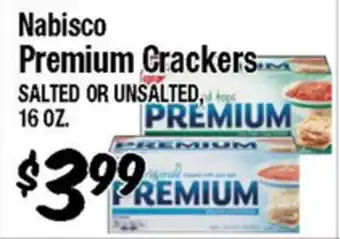 Western Beef Nabisco Premium Crackers offer