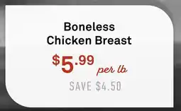 Standard Market Boneless Chicken Breast offer