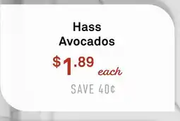Standard Market Hass Avocados offer