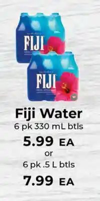 Sunset Foods Fiji Water offer