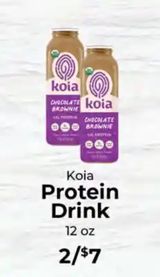 Sunset Foods Koia Protein Drink offer