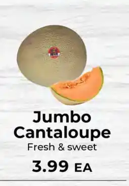 Sunset Foods Jumbo Cantaloupe offer