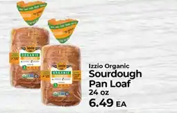 Sunset Foods Izzio Organic Sourdough Pan Loaf offer