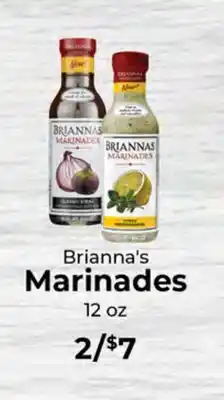 Sunset Foods Brianna's Marinades offer