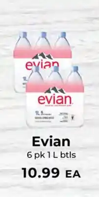 Sunset Foods Evian offer