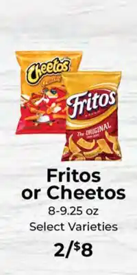 Sunset Foods Fritos or Cheetos offer