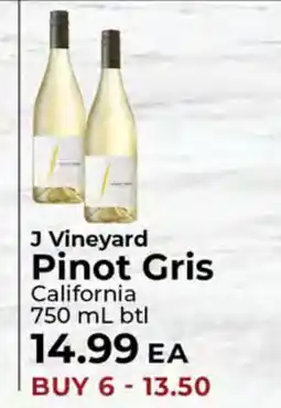 Sunset Foods J Vineyard Pinot Gris offer