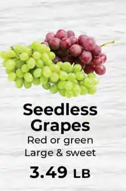 Sunset Foods Seedless Grapes offer
