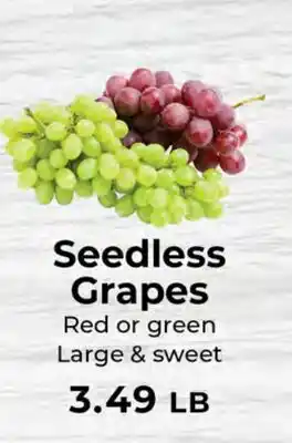 Sunset Foods Seedless Grapes offer