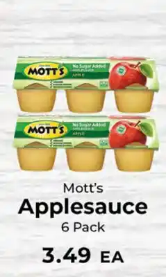 Sunset Foods Mott's Applesauce offer