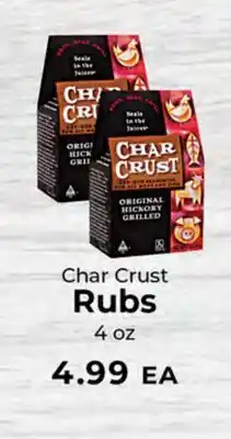 Sunset Foods Char Crust Rubs offer