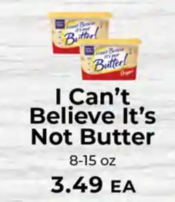 Sunset Foods I Can't Believe It's Not Butter offer
