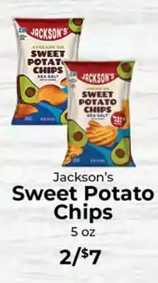 Sunset Foods Jackson's Sweet Potato Chips offer