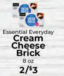 Sunset Foods Essential Everyday Cream Cheese Brick offer