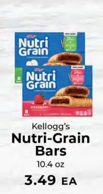 Sunset Foods Kellogg's Nutri-Grain Bars offer