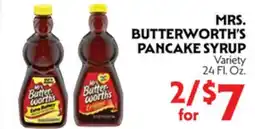 La Chiquita Food Market MRS. BUTTERWORTH'S PANCAKE SYRUP offer