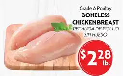 La Chiquita Food Market Grade A Poultry BONELESS CHICKEN BREAST offer
