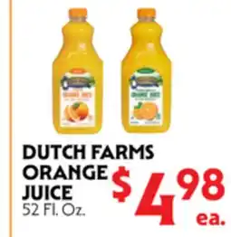 La Chiquita Food Market DUTCH FARMS ORANGE JUICE offer