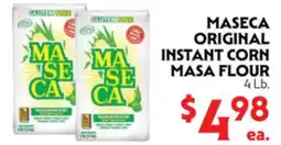 La Chiquita Food Market MASECA ORIGINAL INSTANT CORN MASA FLOUR offer